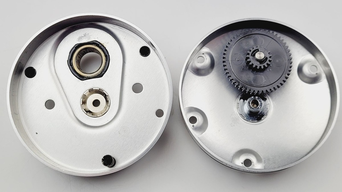 Abu Garcia Ambassadeur Reel Parts - 4601 Plate Set, Silver