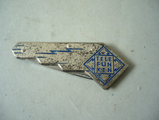 Original  Telefunken Werbung Taschenmesser 1 teilig