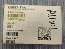 Lot of 10 x Altech Corp 10C10X38GI Fuse Cylinder 10A 600V