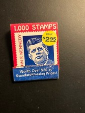 Vintage "JOHN F.KENNEDY-Collect Stamps" Matchbook Made in USA