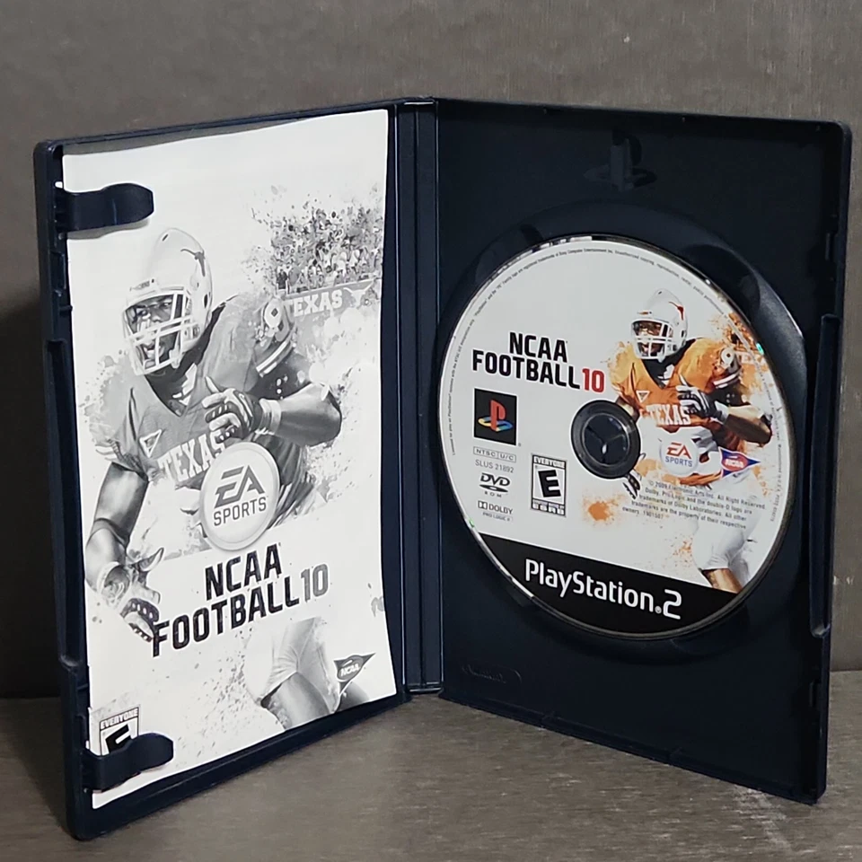 NCAA Football 10 PlayStation 2 PS2 Completo Reacondicionado Foto 2 de 4