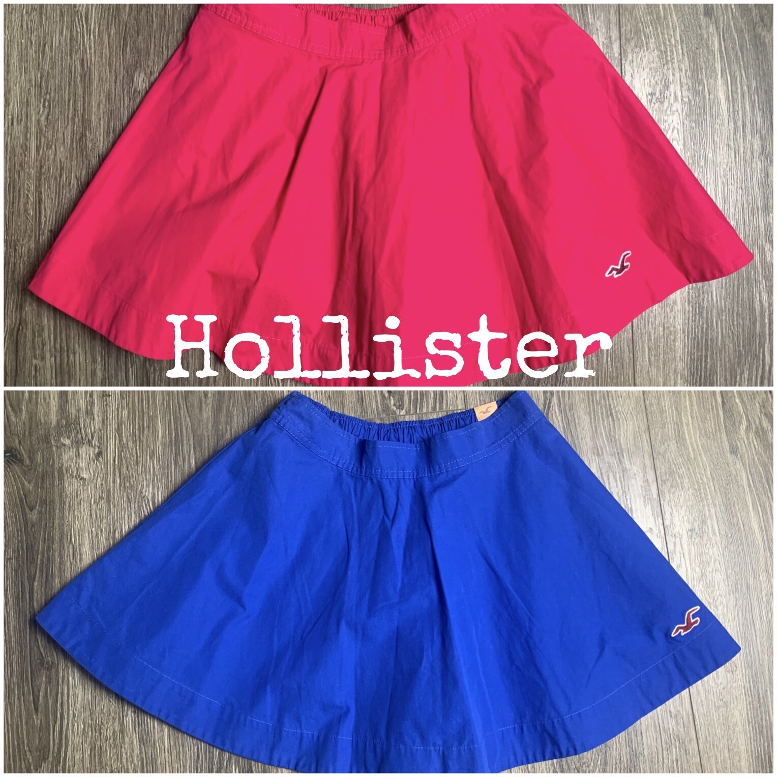 Hollister Mini Skirt Circle Skater Lightweight Fashionable Functional NWT-image