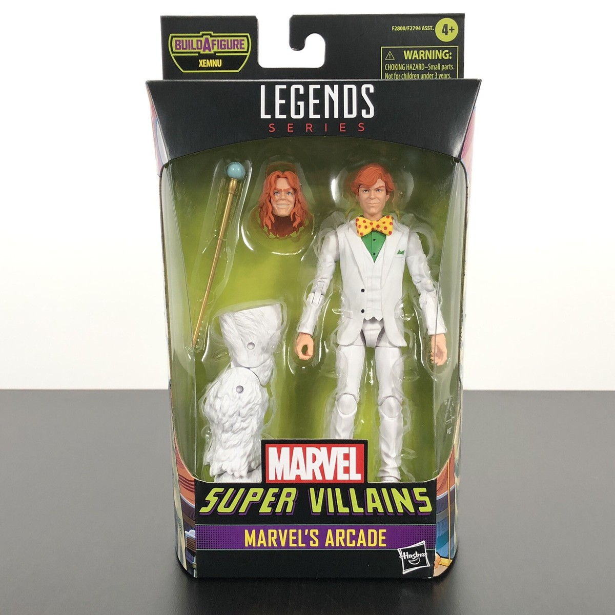 Marvel Legends Super Villains Xemnu BAF Wave Marvel's Arcade 6