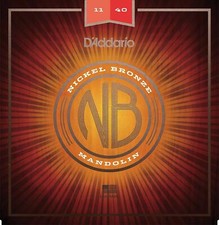 D'Addario Nickel Bronze Medium Mandolin Strings 11-40