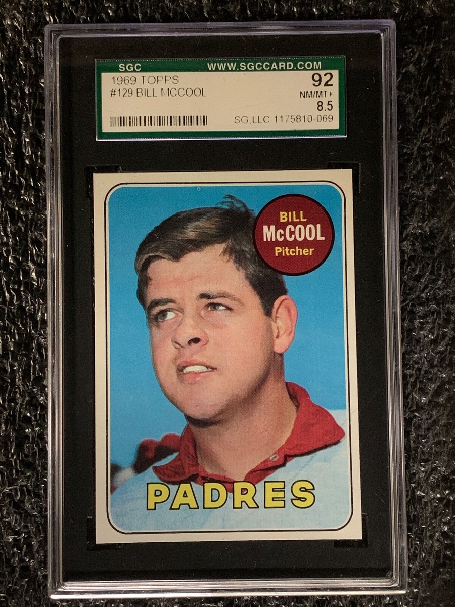 1969 Topps Baseball #129 Bill McCool SGC 8.5 | eBay