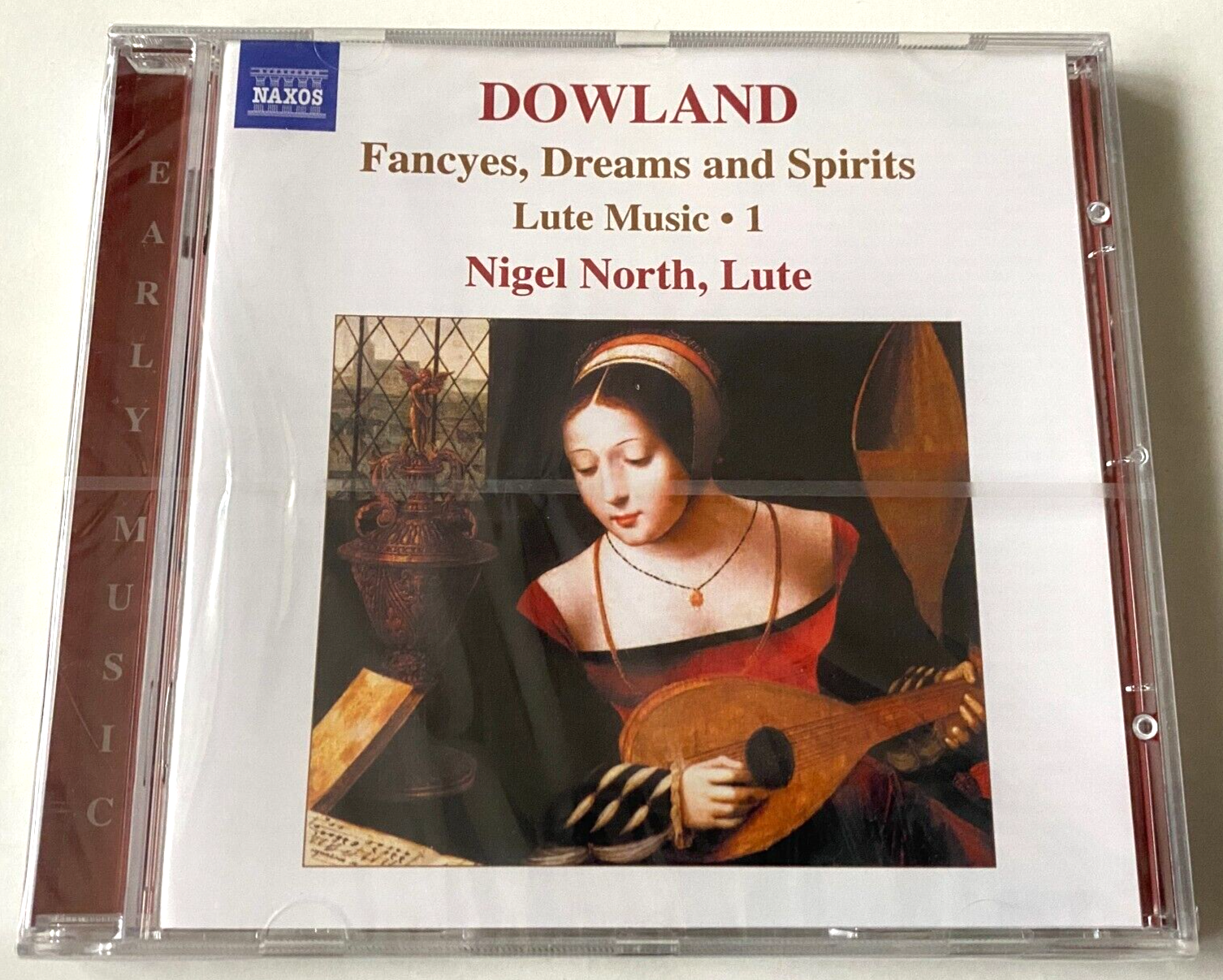 John Dowland - Lute Music 1 Fancyes Dreams & Spirits Sealed CD 2006 Nigel North