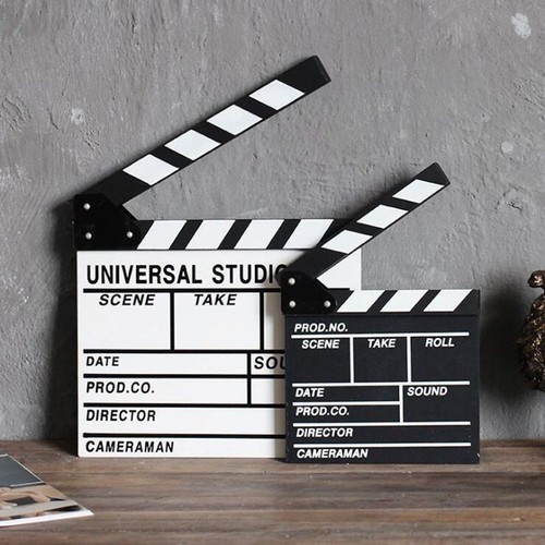 Clapper Board Director Video Scene Clapperboard Professional TV Movie Film - Picture 2 of 14