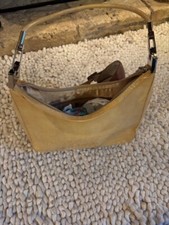 Stuart Weitzman for Russell & Bromley Nude Patent Leather Handbag