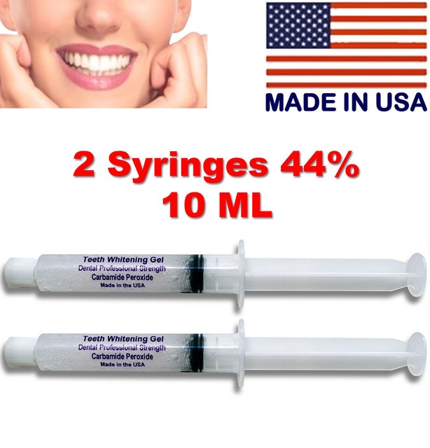 44 Peroxide Teeth Whitening Tooth Bleaching Whitener Kit Oral White GEL