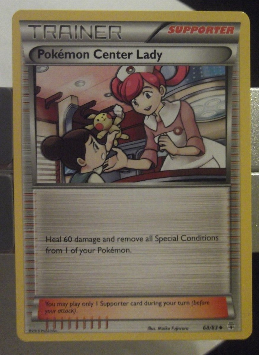 089PK68 - Pokemon Center Lady - 68/83 - Generation- Trainer | eBay