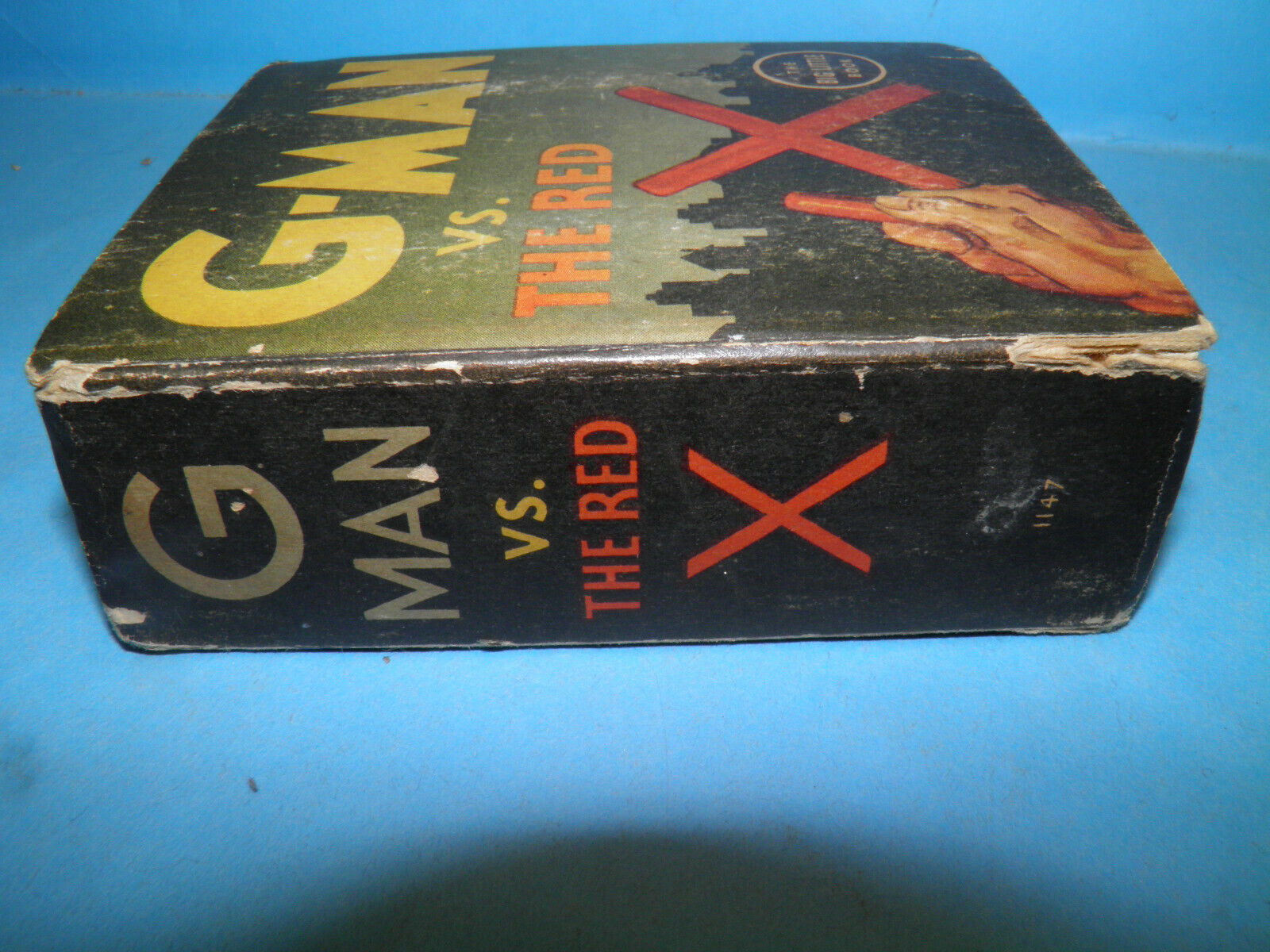 1936 G-MAN vs The Red X HC VG/FN+ 5.0 Whitman Big Little Book #1147