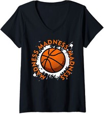 Madness Basketball Madness College March Tournament Ladies' O-Neck Tshirt