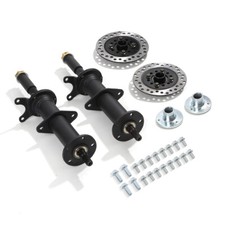34" Differential Rear Axle Kit Hubs Brake Disc For ATV Go Kart Buggy Mower Golf