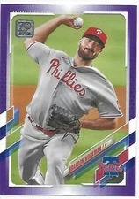 2021 Topps Series 1 Baseball Meijer Purple Brandon Workman Phillies