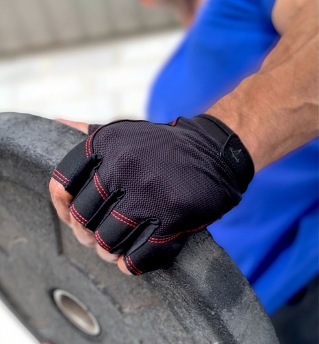 Women/Men Gym Gloves Training Padded Workout Weight Lifting Fitness Exercise US - Picture 26 of 33