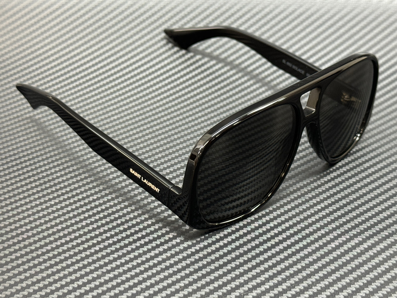 Occhiali da sole SAINT LAURENT SL 652 SOLACE 001 nero grigio unisex 59 mm