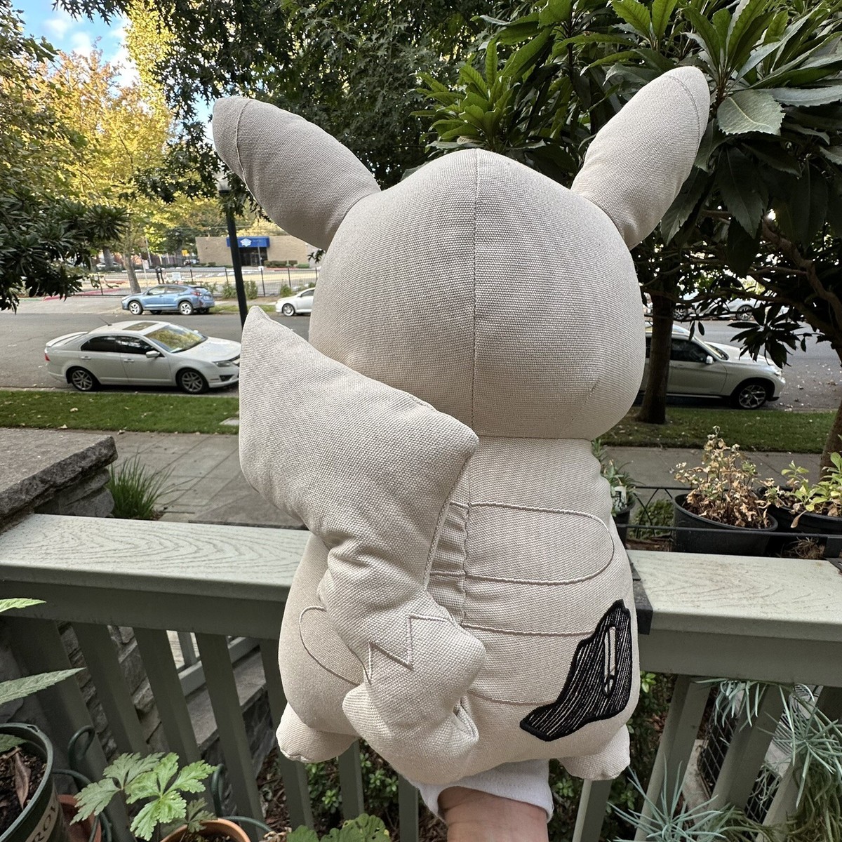 Daniel Arsham×Pokemon plush PikachuLARGE s-l400.jpg