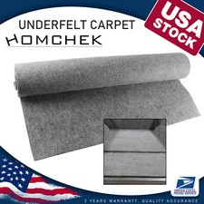 Car Floor Mat 80x40 Universal Carpet Underfelt Upholstery Auto Underlay Cover