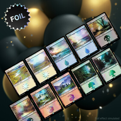マジック：ザ・ギャザリング Happy Little Gathering foil Bob Ross MTG Secret Lair - Happy Little Gathering Bob Ross FOIL *FACTORY