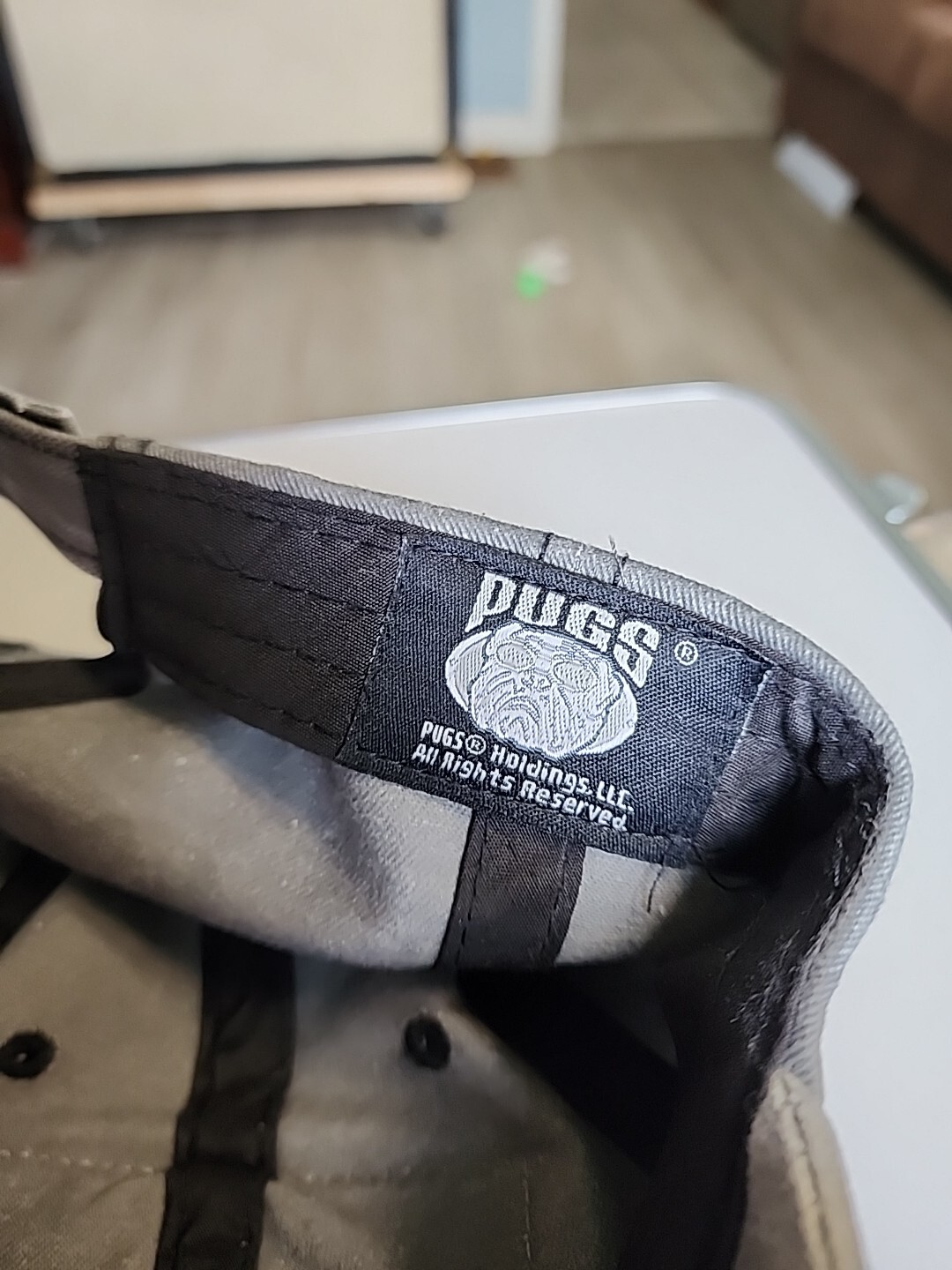 VTG American Flag Distressed Patch Cap Strapback … - image 7