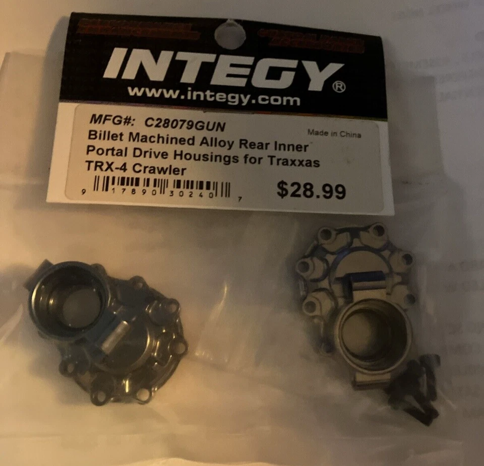C28079GUN Integy Rear Inner Portal Drive Housings TRX4 Crawler - Image 4 of 4