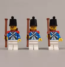 Lot of 3 LEGO Imperial Soldier Minifigures (10320) Eldorado Fortress, Pirates