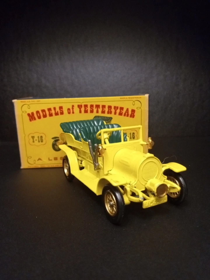 Matchbox Y16 Spyker VNM 1961 Yellow  In  Crisp Original Box - Image 4 of 4