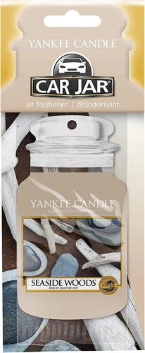 Yankee Candle 2D Car Air Freshener Freshner Fragrance Scent - SEASIDE WOODS