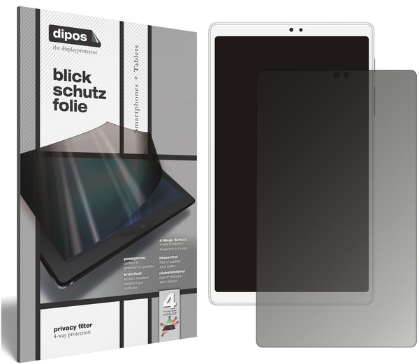 Blickschutzfolie FüR Samsung Galaxy Tab A7 Lite Lte Matt Schutzfolie Folie-image