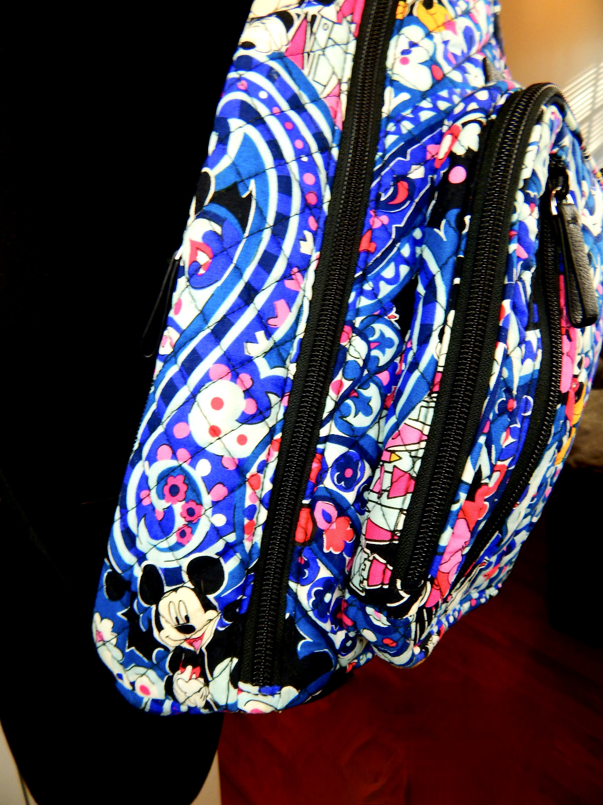 Vera Bradley Disney Mickey s Celebration Sling Bag So Gem Vera bradley disney mickey s celebration sling bag so gem