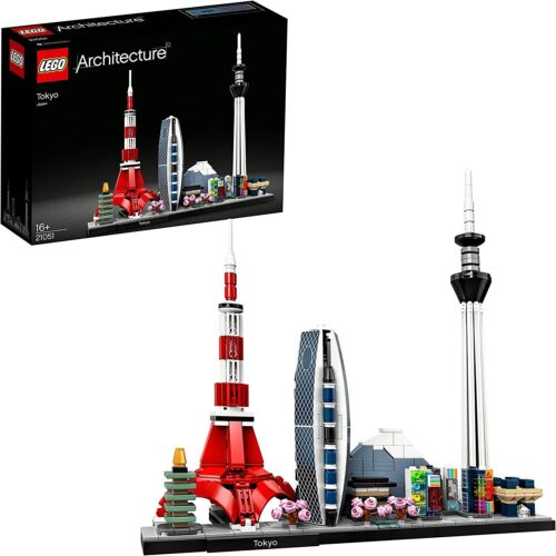 LEGO Architecture Tokyo SKYLINE Model 21051 Building Block Tower from Japan - Picture 1 of 8