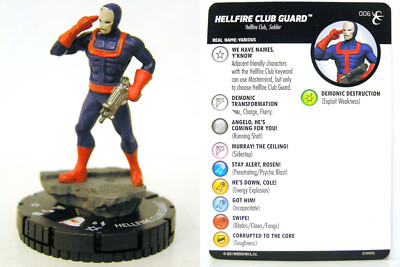 HeroClix - #006 Hellfire Club Guard - X-Men Rise and Fall