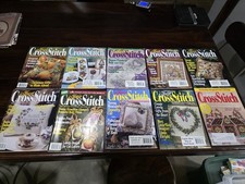 10 Just CrossStitch Magazine Cross Stitch 2001 2000 1999 2009