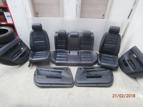 Lederausstattung Sitze Rückbank Türverkleidungen Audi A6 3.0 TDI tiptronic