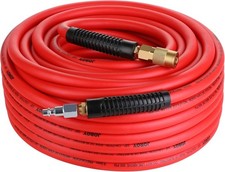 38 X 100ft Hybrid Air Hose Heavy Duty Kink Resistant All-weather 300psi Brass 38 X 100ft Hybrid Air Hose Heavy Duty Kink Resistant All-weather 300psi Brass