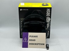 Corsair HS80 RGB Wireless Black Headband Headset for Gaming