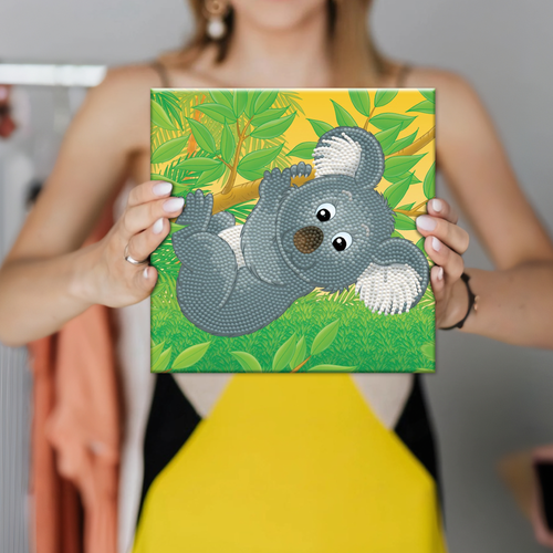 Diamond Dotz Koala Climb Diamond Painting Kit - Bild 4 von 7