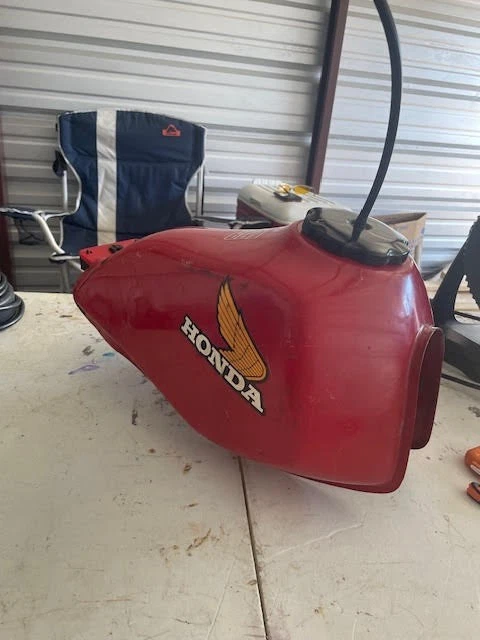 Tanque de gasolina Honda XL 200 XL200-R 1983 1984 tanque de gasolina con tapa y llave Foto 2 de 4