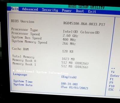 Home Built MicroATX Case w Intel D845GR5 Mother Board Populated w Drives Works