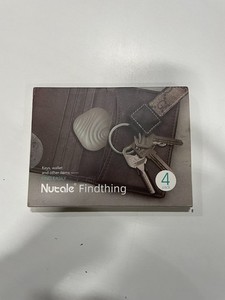 Nutale Findthing Key Finder Smart Tag 4-Pack - Bluetooth Tracker Item Locator