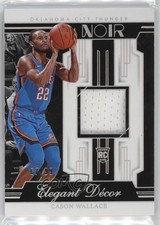 2023 Panini Noir Elegant Décor Rookie Jerseys 67/99 Cason Wallace #EDR-CAS 1pe9