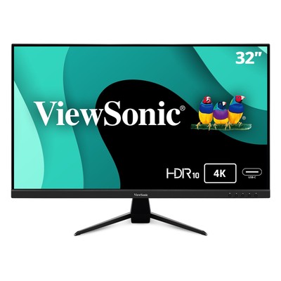 ViewSonic VX3267U-4K 4K UHD 32 Inch IPS Monitor with 65W USB C (CR)