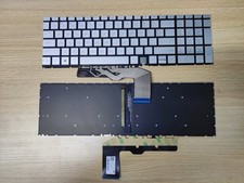 5 New HP ENVY 17m-ch0013dx 17m-ch 17m-ch0000 17m-ch0xxx Backlit Keyboard Silver