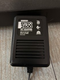 Atari 2600 Video Game Console W/ Modern TV Adapter! TESTED / WORKING!