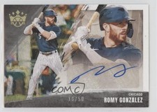 2022 Panini Diamond Kings DK Signatures Holo Gold 16/50 Romy Gonzalez Auto 0zt7