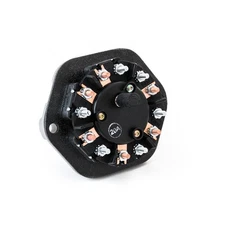 Tramec Sloan 38213 7 Way Receptacle, Split Pin, 20 A Circuit Breakers