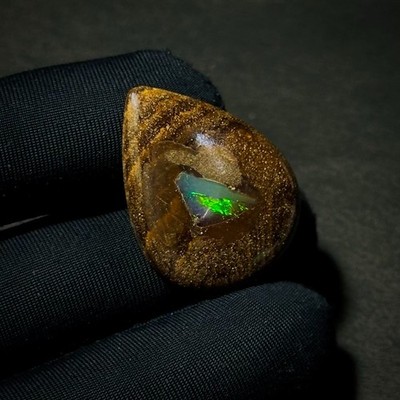 Natural Ethiopian Opal Wood Cabochon Polished Handmade Australian Opal Gemstone