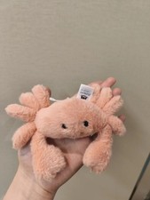 Jellycat Fluffy Crab BNWT Mini Soft Plush Tiny Beach Buddy Squidgy Claws New