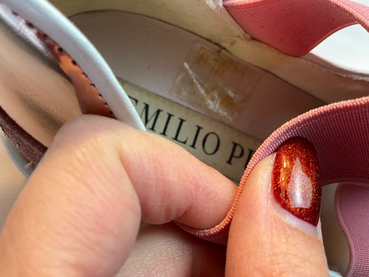 EMILIO PUCCI MULTICOLOR LEATHER AND PYTHON CITY U… - image 9