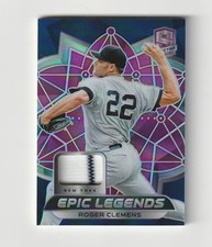 2021 Panini Spectra - Epic Legends Materials Roger Clemens #EL-RC 08/20 Pink